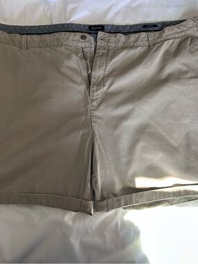 Nautica Beige/Tan Chino Pants with Gray Waistband